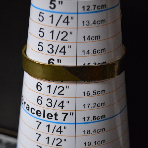 Vintage Two-Toned Sterling Silver Cuff by Alwand Vahan - Picture 7 of 8